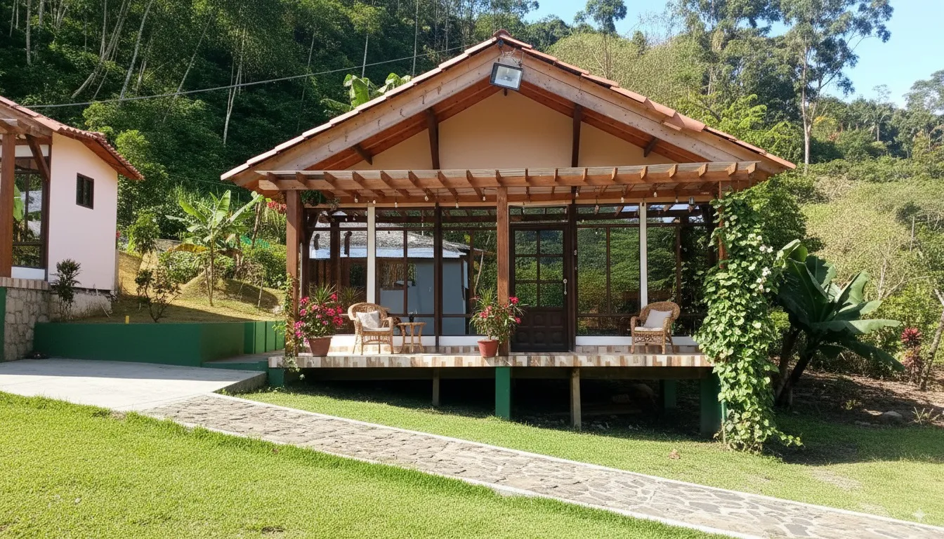 Cabaña prefabricada CONCASAYA - Modelo campestre